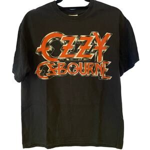 Y2K Ozzy Osbourne 2008 Blizzard of Ozz Double Sided Shirt Adult Medium